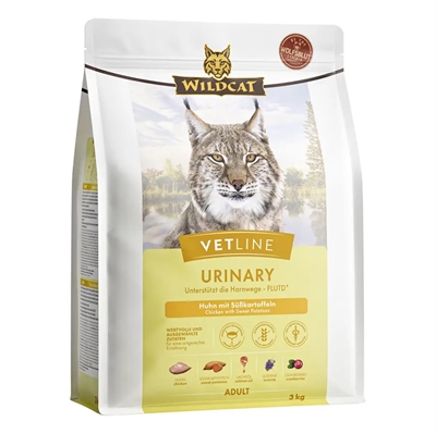 Wildcat Vetline Urinary Kattefoder 3 Kg